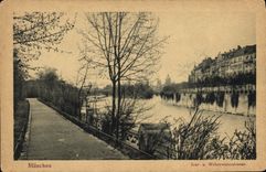 CPA Munchen Isar u Widenmaierstrasse