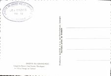 CPM Grotte Du Grand Roc Laugerie Basse la vierge et l'enfant