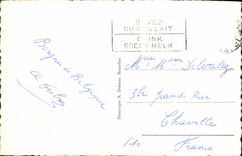 Casa de Bruselas de la POSTAL de la VENDIMIA de los duques anteriores de la bolsa de vieja acción de Brabante