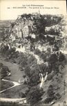 CPA Rocamadour Vue Generale Et Les Gorges De I'Alzou