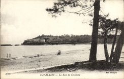 VINTAGE POSTCARD Cavalaire the Bay De Cavalaire