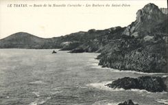 CPA Le Trayas Route De La Nouvelle Corniche Les Rochers Du Saint Pilon