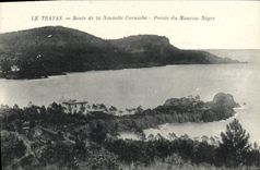 CPA Le Trayas Route De La Nouvelle Corniche Pointe du Mouron Negre 