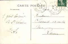 VINTAGE POSTCARD Holy Adrien Close Rouen Vault Built in the rock