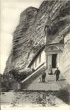 CPA Saint Adrien L'Eglise Dans Les Rochers