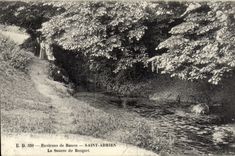 CPA Environs de Rouen Saint Adrien La source du Becquet 