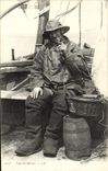 CPA Type De Marin Peche Pecheur 