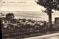 VINTAGE POSTCARD Houlgate Panoramic View