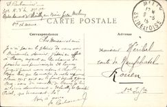 VINTAGE POSTCARD Milly Grotte With the Mice has Coquibu Chasse Hunter Dog