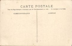 VINTAGE POSTCARD Gymnote Destroyer Underwater Submarine