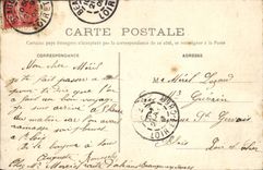 VINTAGE POSTCARD Beaugency View the Viaduct Of the Railroad