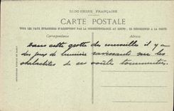 VINTAGE POSTCARD Tonkin Bay D' Interior Along of the cave of the wonders