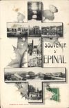 VINTAGE POSTCARD To remember De Epinal
