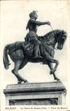 CPA Orleans La Statue De Jeanne D'Arc Place du Martroi