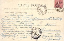 VINTAGE POSTCARD Vire Be worth Transfers