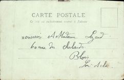 VINTAGE POSTCARD Drill De Fontainebleau Seen from Of the Sanguinede Fountain