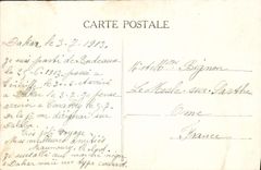 VINTAGE POSTCARD Standard Dakar Of Woman Lahobe Senegal