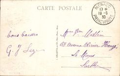 CPA Monaco Palais Du Prince