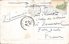 VINTAGE POSTCARD Fair Of Brussels 1910 In the Plain Of Attractions