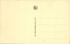 La POSTAL Gante de la VENDIMIA coloca el co. Viejo Wenemaer hogar y mercado de la vieja gente de Pharailde en los pescados