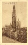 CPA Anvers la cathedrale