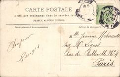 CPA Tunis La Porte De France