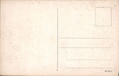 VINTAGE POSTCARD Wiesbaden Theater MIT Schillerdenkmal