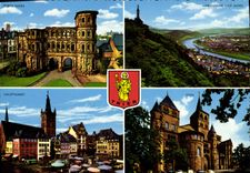 MODERN CARD Nigra Mariensaule Und Mosel Carried