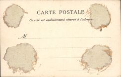 Esquina de St. Louis de la POSTAL de la VENDIMIA del mercado