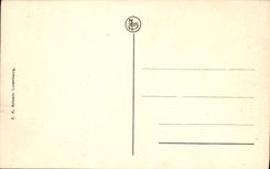 VINTAGE POSTCARD Luxembourg Panorama