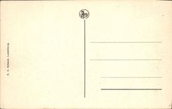 VINTAGE POSTCARD Luxembourg High City And Rock Of the Glass of bier