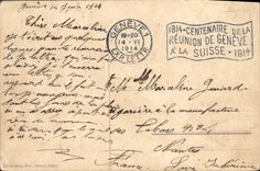 CPA Geneve Rue Du Mont Blanc