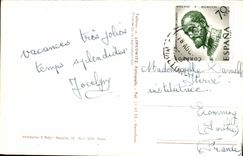 VINTAGE POSTCARD Plaza De Espana Mallorca