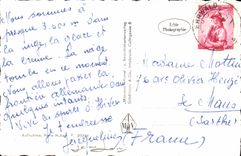 VINTAGE POSTCARD Zugspitzgipfel