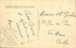 VINTAGE POSTCARD Piougastel Daoulas Pont Built on Elorn at the entry of the roads connecting the peninsula has Brest