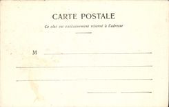 VINTAGE POSTCARD Layered branches Seen Of the Fortifications