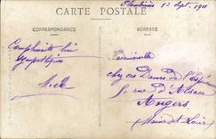 VINTAGE POSTCARD Plombieres Les Bains the cascade of the park