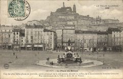 CPA Le Puy La Place Du Breuil