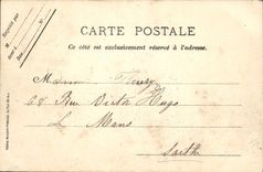 VINTAGE POSTCARD Puy Fights with the Pannessac door