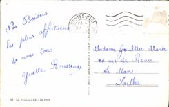 VINTAGE POSTCARD Pouliguen the Port Boats