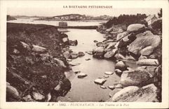 CPA Ploumanach Les Troieros Et Le Port