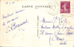 VINTAGE POSTCARD Perros Guirec the Casino