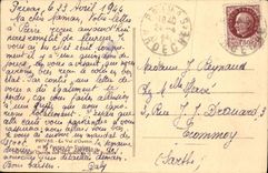 VINTAGE POSTCARD Deprived the Valley D' Ouveze and the meadows of the Fullers