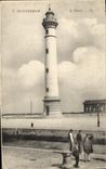 VINTAGE POSTCARD Ouistreham the Lighthouse