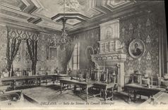 CPA Orleans Salle Des Seances Du Conseil Municipal