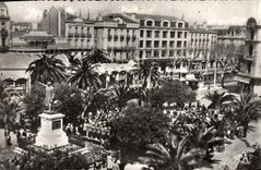 MODERN CARD Perpignan Places Arago Danses Sardanes