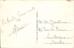 VINTAGE POSTCARD Point Of the Strong current Southern part