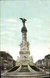 VINTAGE POSTCARD Rheims the Fountain De Sube