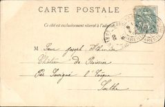 Faro de Royan de la POSTAL de la VENDIMIA del cordobés