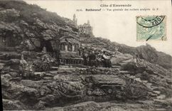 CPA Rotheneuf Vue Generale Des Rochers Sculptes